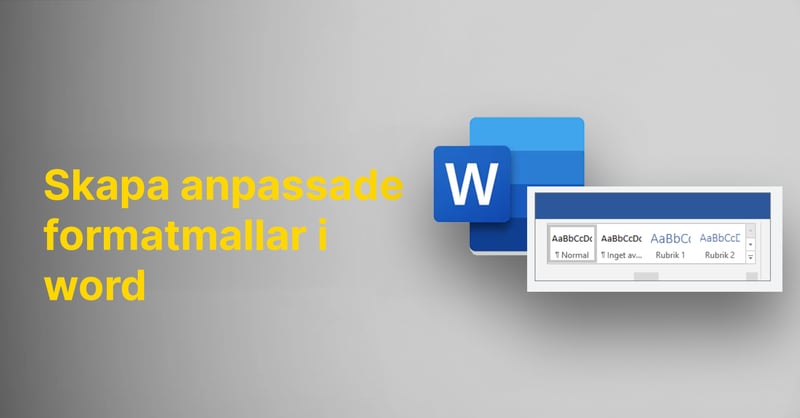 formatmallar i word