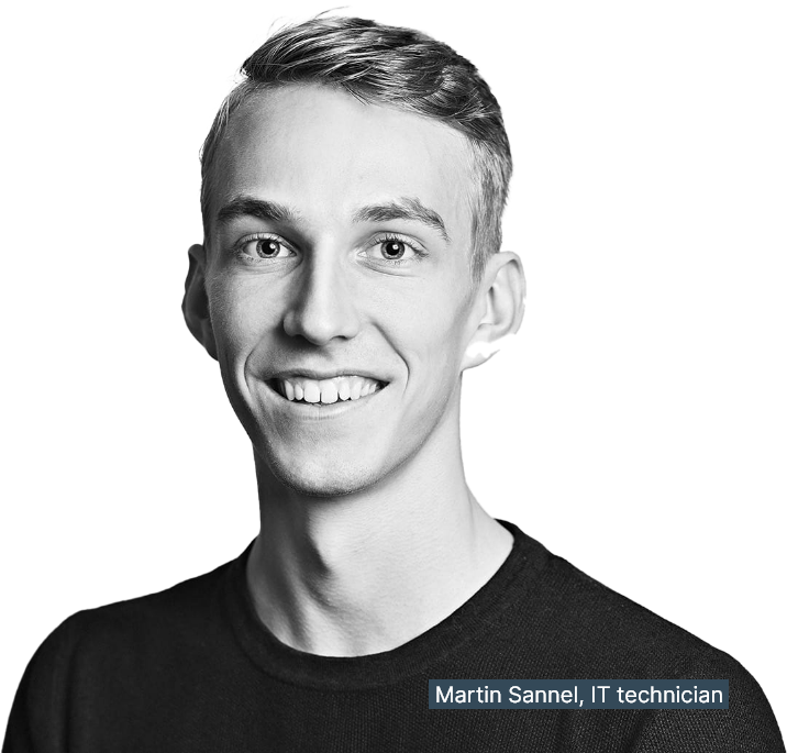 Martin Sannel, IT Technician